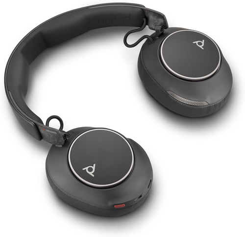 POLY Voyager Surround 80 UC USB-C/A Adapter, Wireless, Headset/Headphones, Black