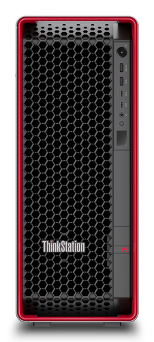 Lenovo ThinkStation P8 tower chassis black design