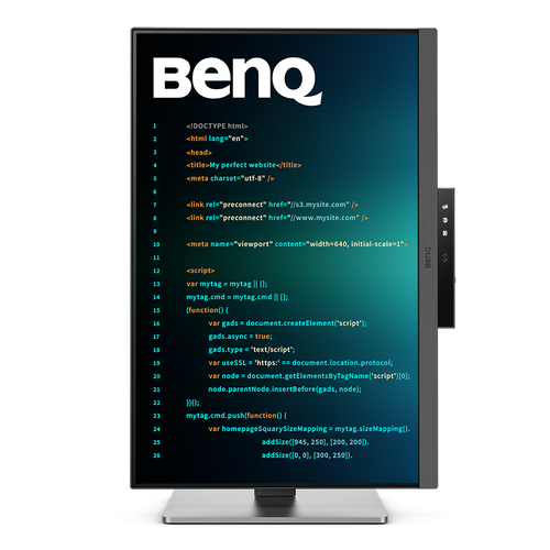 BenQ RD240Q, 61.2 cm (24.1"), 2560 x 1600 pixels, LCD Monitor