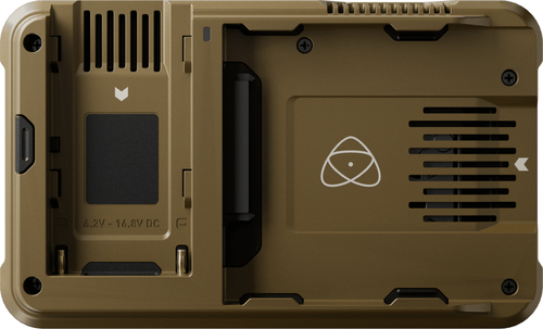 Atomos Ninja with AtomX SSDmini drive inserted for 6K recording