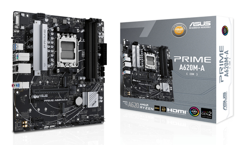 Asus PRIME A620M-A-CSM Micro ATX AM5 Motherboard