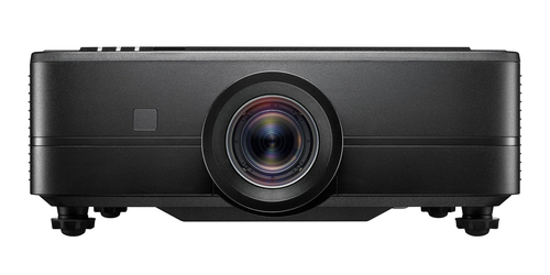 Optoma ZK810T 4K laser projector front view in black finish