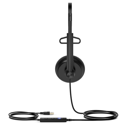 Yealink UH34 Lite Mono, Wired, 20 - 20000 Hz, Headset/Headphones, Black