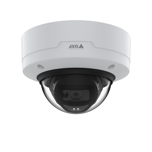 Axis 02371-001 dome security camera wall installation for warehouse and outdoor monitoring