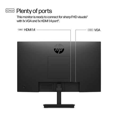 HP Series 3 Pro 21.45 inch FHD Monitor, 1920 x 1080 pixels, LCD