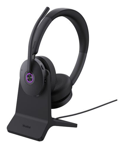 Yealink BH74 UC USB-C/A with stand, Wireless, Headset/Headphone, Black