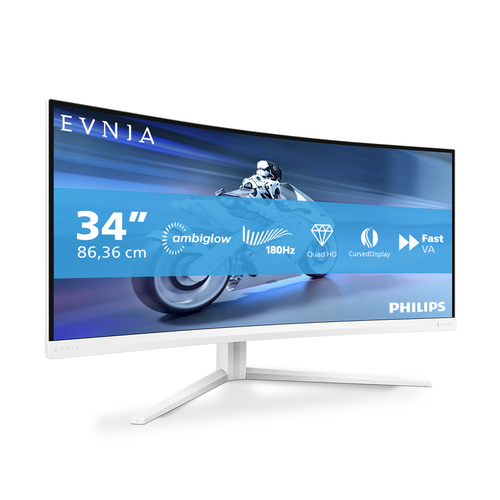 Philips Evnia 5000, 86.4 cm (34"), 3440 x 1440 pixels, Wide Quad HD, LCD Monitor