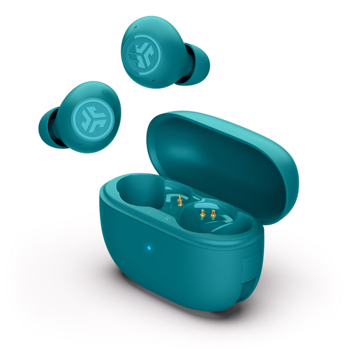 JLab Go Pop ANC, True Wireless Stereo (TWS), 20 - 20000 Hz, Headset/Earbuds, Teal