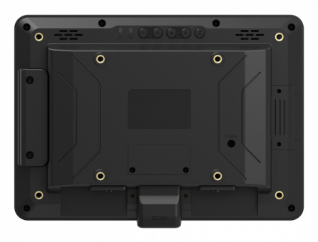 Newland POS tablet 7 inch with high-resolution 1280x800 screen for small businesses BACK VIEW