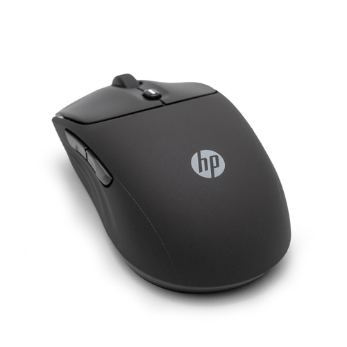 HP 400 Quiet Wireless Mouse, Ambidextrous, RF Wireless + Bluetooth, 6000 DPI