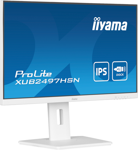 iiyama ProLite 23.8" 1920 x 1080 pixels Full HD LED Monitor White