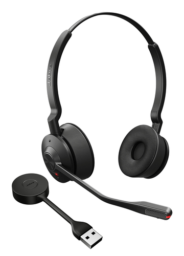 Jabra Engage 55 SE (9659-410-111), Wireless, 40 - 16000 Hz, Headset/Headphones, Black