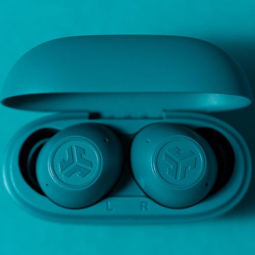 JLab Go Pop ANC, True Wireless Stereo (TWS), 20 - 20000 Hz, Headset/Earbuds, Teal