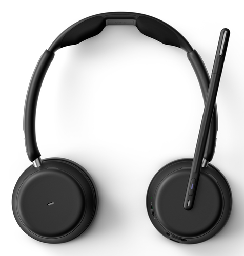 EPOS IMPACT 1060T, Double-side Bluetooth, Wireless, 20 - 20000 Hz, Headset/Headphones, Black