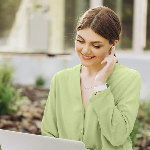 Hama Freedom Buddy II, True Wireless Stereo (TWS) Headset/Earphones, Light Green
