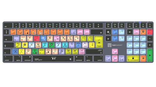 Logic Keyboard LKB-LOGXP2-TM-UK wireless Bluetooth QWERTY keyboard image