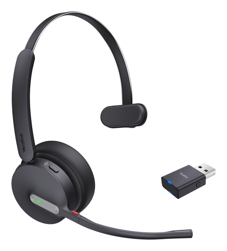 Yealink WH64 Hybrid Mono UC, Wireless, 272 g, Headset/Headphones, Black