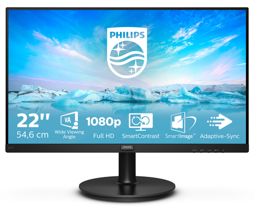 Philips V Line (221V8/00) 54.6 cm (21.5"), 1920 x 1080 pixels, FHD, LED Monitor