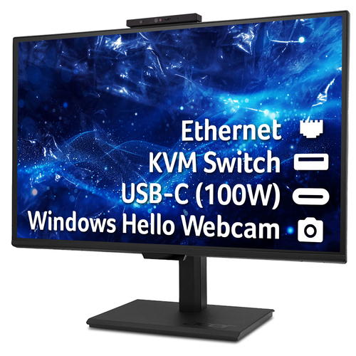 Acer B8 Vero B248YG 23.8" IPS FreeSync Computer Monitor, Full HD, LED