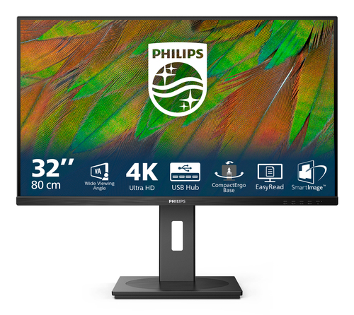 Philips 3000 series (32B1N3800/00), (32"), 3840 x 2160pixels, 4K UHD LCD Monitor