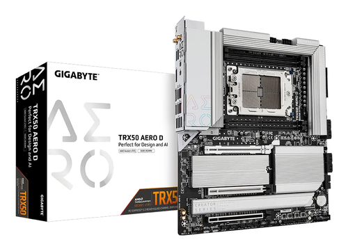 Gigabyte TRX50 AERO D sTR5 E-ATX Motherboard