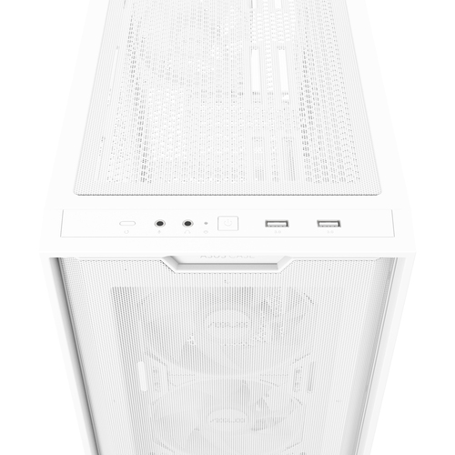 ASUS A21 PLUS, White, micro ATX, Mini-ITX, Mid Tower PC Case
