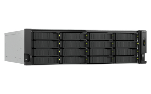 QNAP TS-H1677AXU-RP-R7-32G 3U rack NAS front view