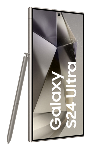 Samsung Galaxy S24 Ultra , 17.3 cm (6.8"), 3120 x 1440 pixels, 12 GB, 256 GB, 200 MP, Grey, Titanium