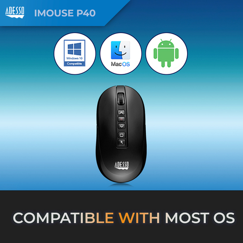 Adesso iMouse P40, RF, USB Mouse