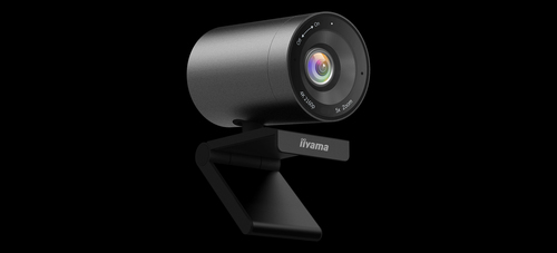 Professional 4K webcam 2160x1080 at 30fps for video calls and online teaching