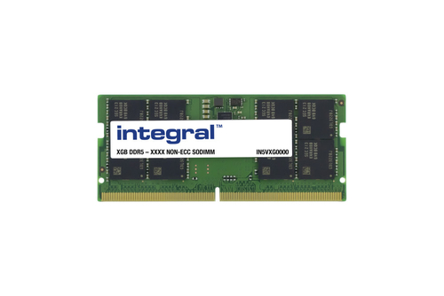 Integral (M425R1GB4BB0-CQKOL-IN) 8GB DDR5 4800MHz Non-ECC SODIMM RAM for Laptop