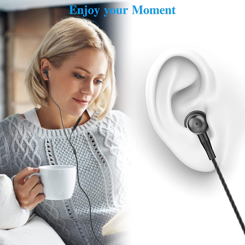 JLC (JLCEP22EP), Wired, Headset/Earphones, Black