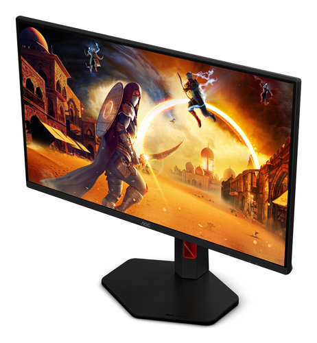 AOC G4 25G4KUR 24.5" 1920 x 1080 pixels Full HD LED Monitor 1 ms Black, Red