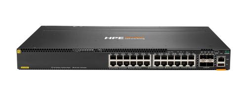 HPE Aruba CX 6300M 24-port 1GbE Class 4 PoE & 4port SFP56 Managed Network Switch