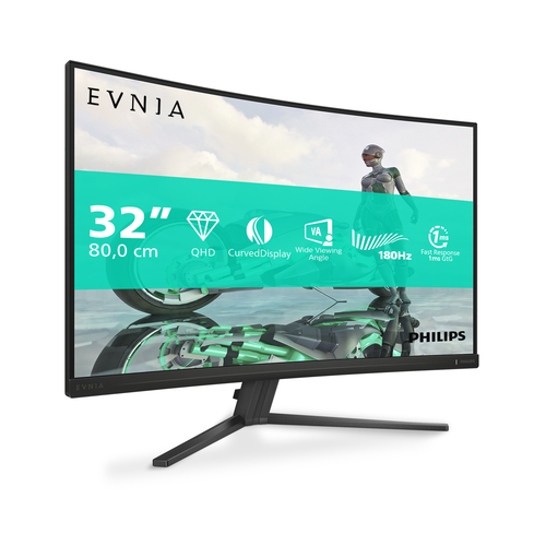 Philips Evnia 32M2C3500L/00, 80 cm (31.5"), 2560 x 1440 pixels, QHD, LCD Monitor
