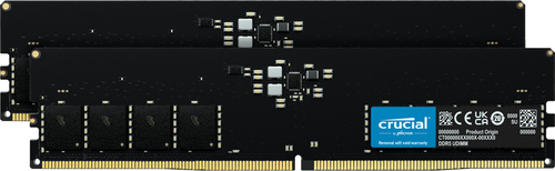 Crucial (CT2K64G56C46U5), 128 GB DDR5 5600 MHz 288-pin DIMM Memory for PC/Server