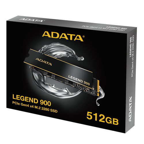 ADATA LEGEND 900 (SLEG-900-512GCS) PCIe Express 4.0, 512GB M.2 2280 SSD