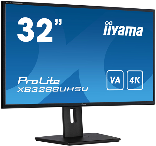 iiyama ProLite 32'' VA panel, 3840 x 2160 pixels, 4K UHD, LCD Monitor