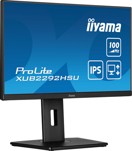 iiyama ProLite IPS technology, (21.5"), 1920 x 1080 pixels, Full HD LED Monitor