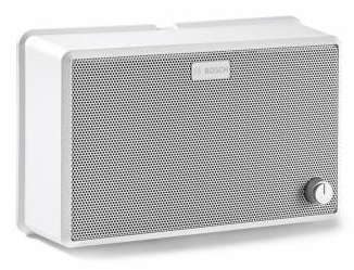 ABS cabinet loudspeaker 6 W with VR