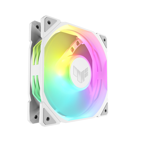 ASUS TUF GAMING TR120 ARGB 1-pack White, Air cooler