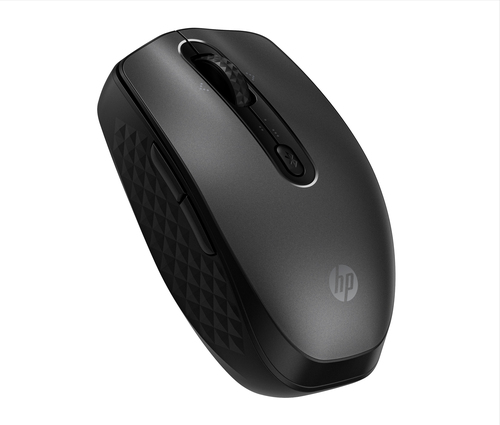 HP 695 Rechargeable Wireless Mouse, Ambidextrous, Bluetooth, 4000 DPI, Black