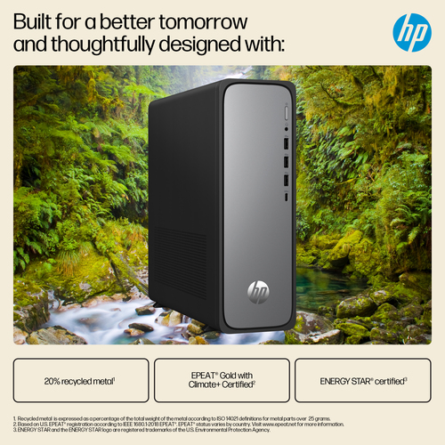 HP OmniDesk Slim S03-0006na, Intel® Core™ i7, 16 GB,1 TB, Windows 11 Home
