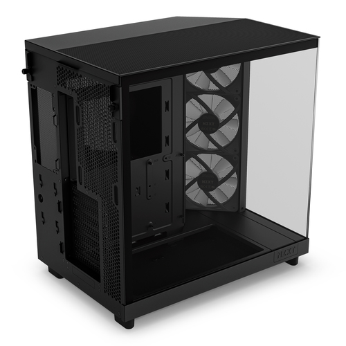 NZXT H6 Flow RGB, ATX, micro ATX, MiniITX, Steel, Tempered glass Midi Tower case