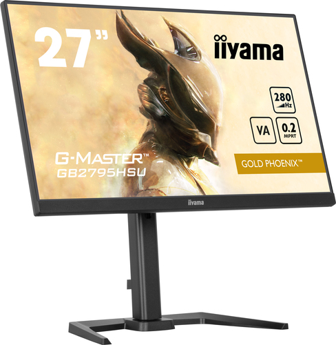 iiyama 27" GB2795HSU Gold Phoenix 280Hz VA monitor, 1920 x 1080 pixels, FHD, LED