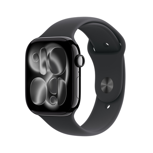 Apple Smartwatch Series 11 OLED screen showing health tracking and always on Retina display