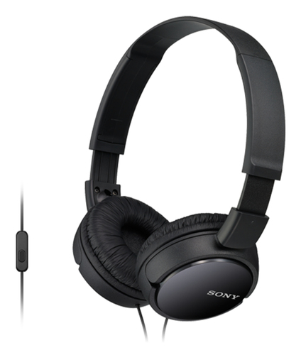 Sony MDR-ZX110AP, Wired, 12 - 22000 Hz, Headset/Headphones, Black