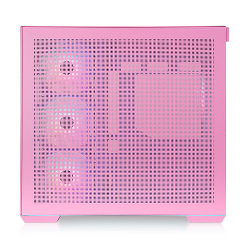 Thermaltake View 380 TG ARGB rear view with cable management space