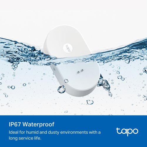 TP-Link Tapo T300 V1, Smart Water Leak Sensor with 2 AAA batteries