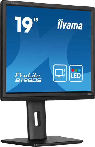 iiyama ProLite 19" 1280 x 1024 pixels VGA LED Monitor Black